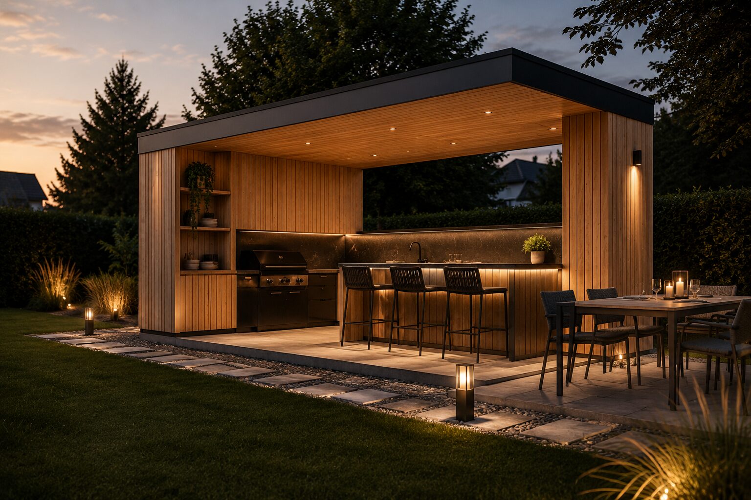 Nordic Kitchen — interiér s barom