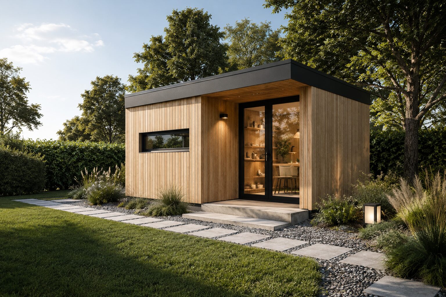 Nordic Classic — presklený záhradný ateliér